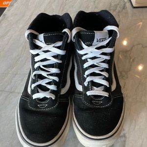 Vans high tops. Great condition.  Very gently used.